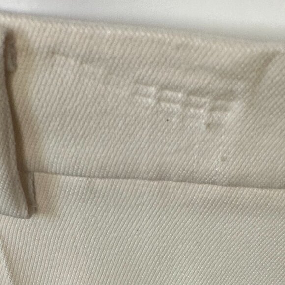 nwt VTG 100% SILK Slacks ivory dress pants size 12 Linda Allard Ellen Tracy - Picture 5 of 16